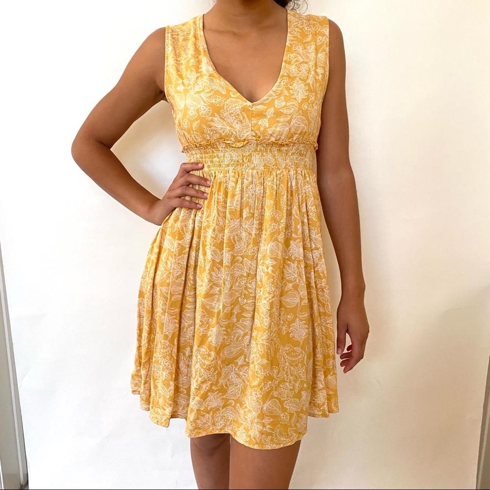 Roxy yellow summer dress